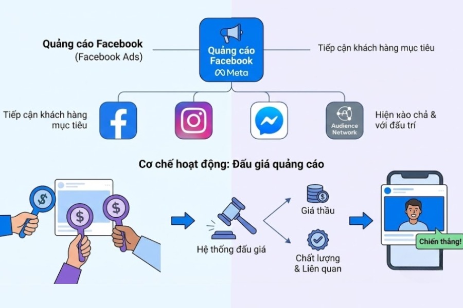 Các bước cơ bản làm Facebook Marketing