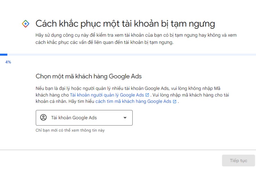 Cách hạn chế tài khoản Google Ads bị tạm ngưng