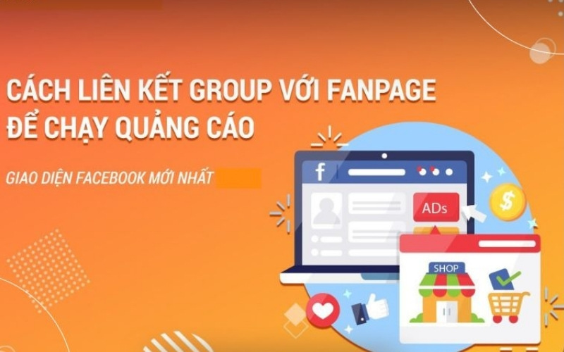 Cách liên kết từ Group sang Fanpage
