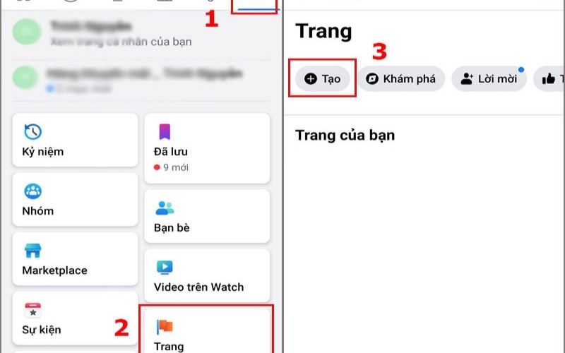 Cách tạo Fanpage bán hàng trên Facebook bằng điện thoại