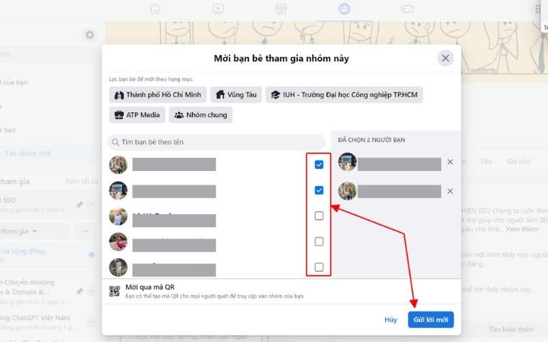 Hướng dẫn tạo nhóm từ người đã like Fanpage Facebook