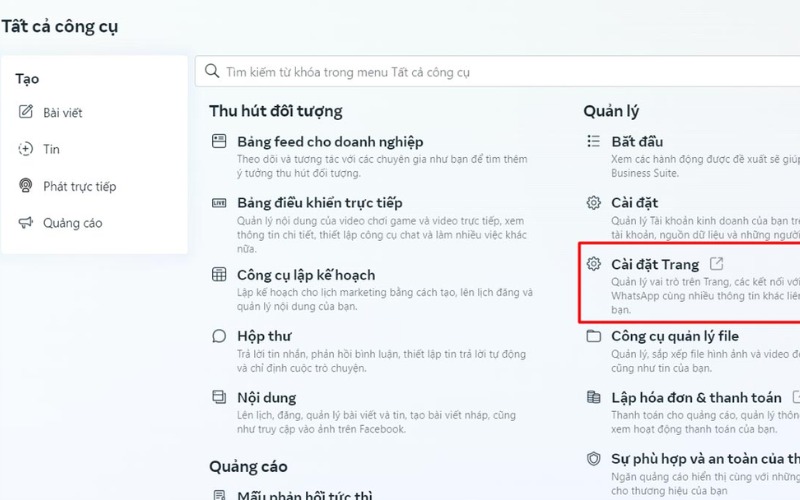 Cách thêm quản trị viên trên Meta Business Suite