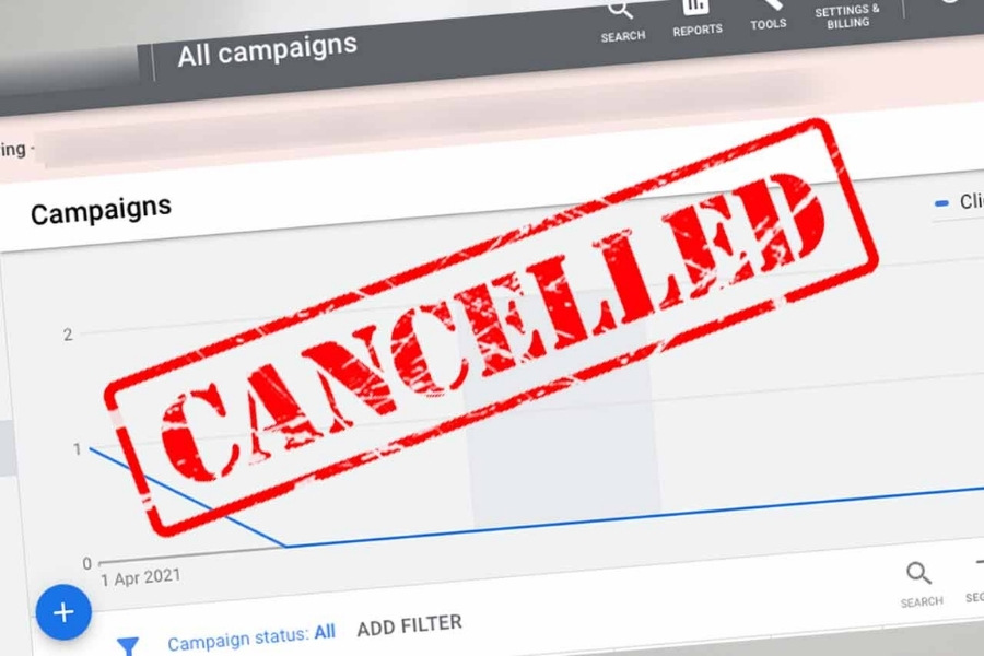 Hủy tài khoản Google Ads là quá trình loại bỏ hoặc vô hiệu hóa một tài khoản Google Ads