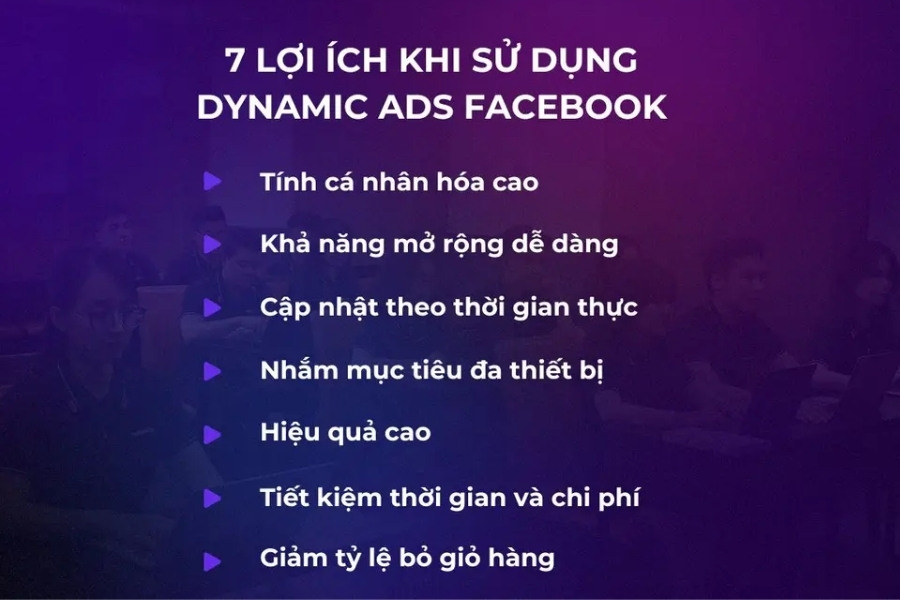 Lợi ích đột phá khi sử dụng Dynamic Ads