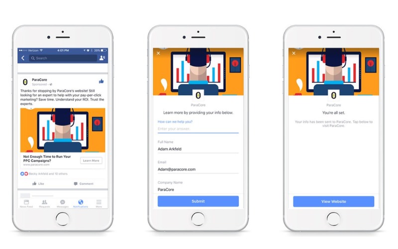 Một số hình thức quảng cáo trên Facebook
