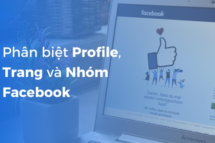 Phân biệt Facebook Profile, Page và Group