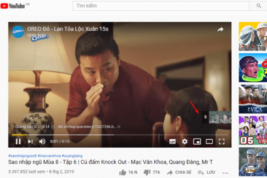 Quảng cáo video