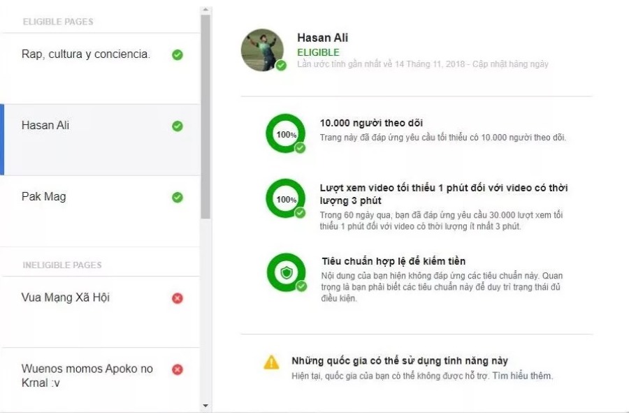 Cách bật kiếm tiền Facebook ad break