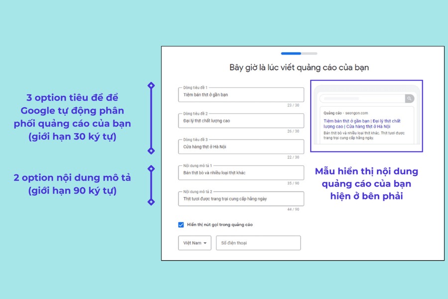 Hướng dẫn viết quảng cáo Google Ads