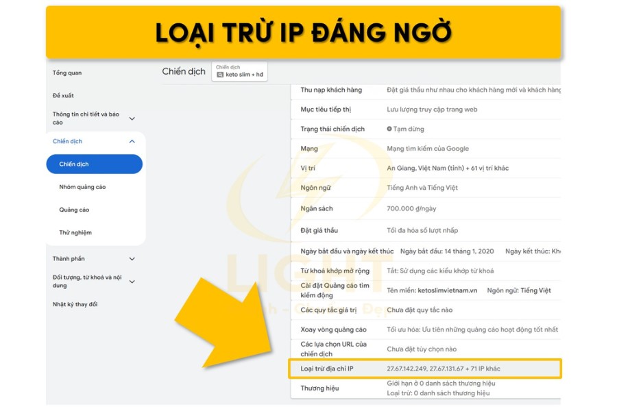 Loại bỏ IP