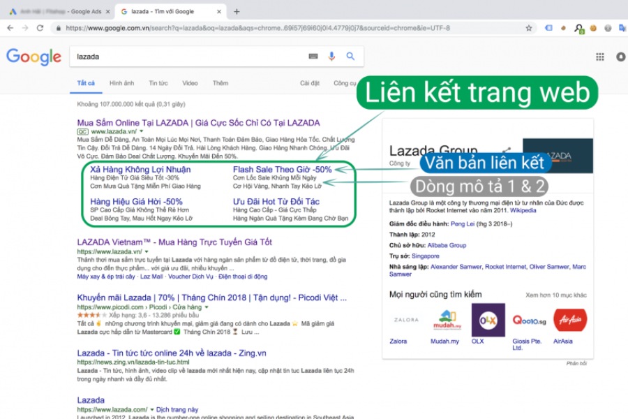 Tiện ích mở rộng liên kết trang web 