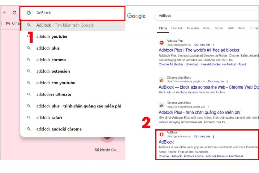 Tiện ích mở rộng về ứng dụng online