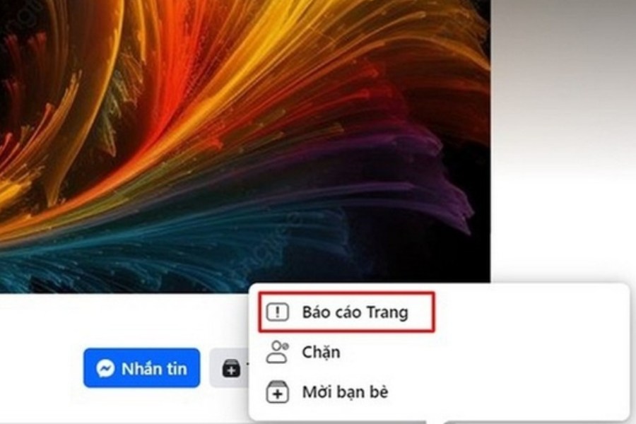 Báo cáo Fanpage mất vĩnh viễn trên máy tính