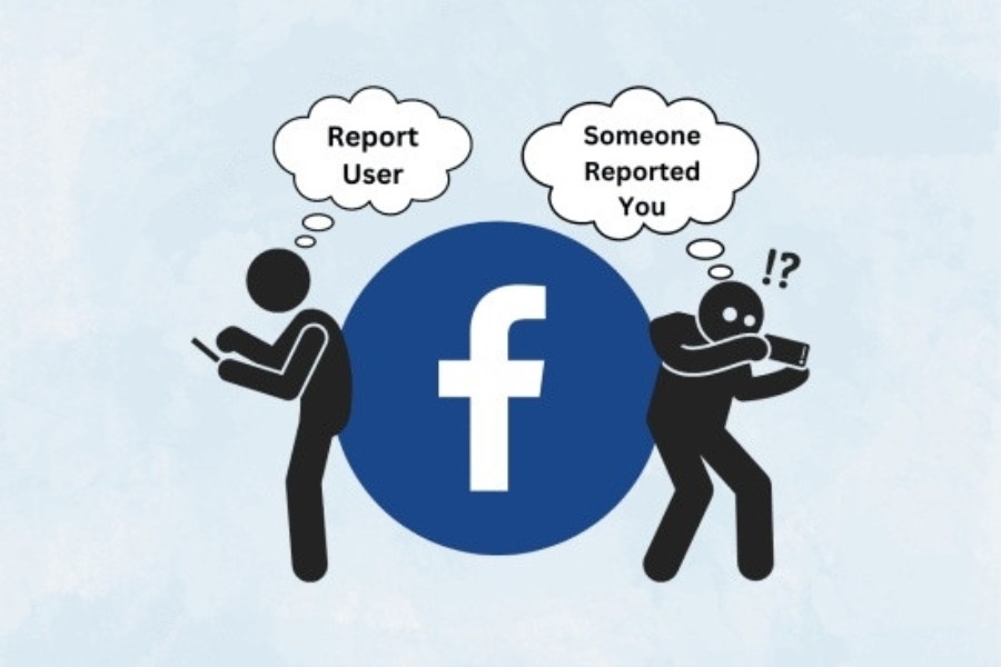 Báo cáo tài khoản Facebook trên máy tính