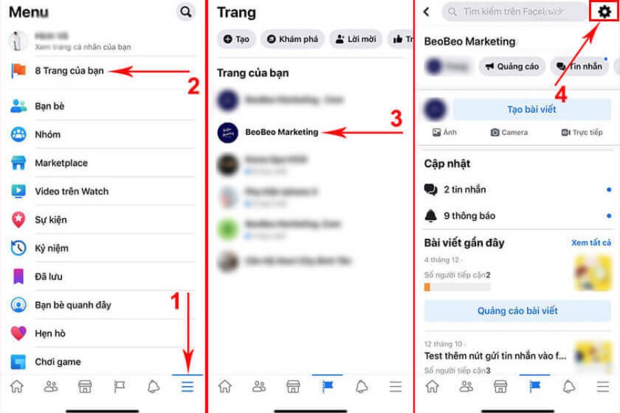 Thêm quản trị viên cho Fanpage