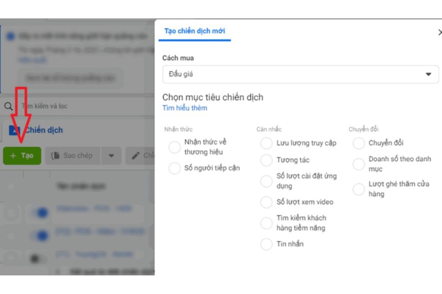 Cân nhắc quảng cáo Facebook Ads 