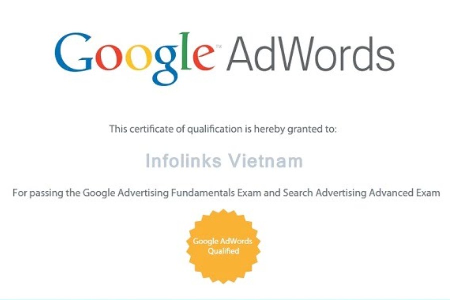 Chứng chỉ Google là các chứng chỉ do Google cấp