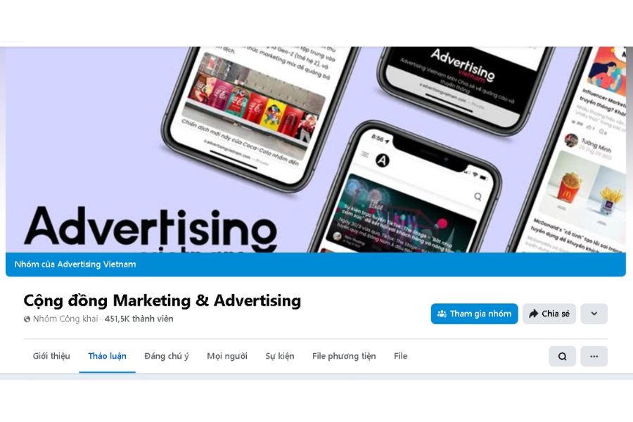 Cộng đồng Marketing & Advertising