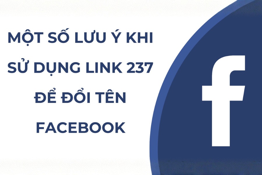 Lưu ý quan trọng khi sử dụng Link 237 đổi tên