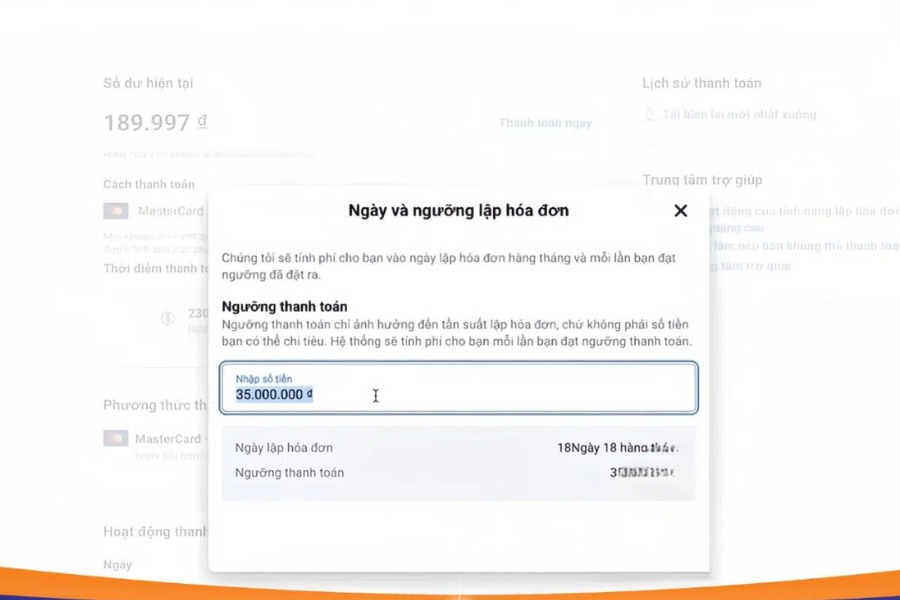 Ngưỡng lớn hơn 20 triệu