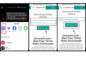 Cách tải video TikTok bằng điện thoại